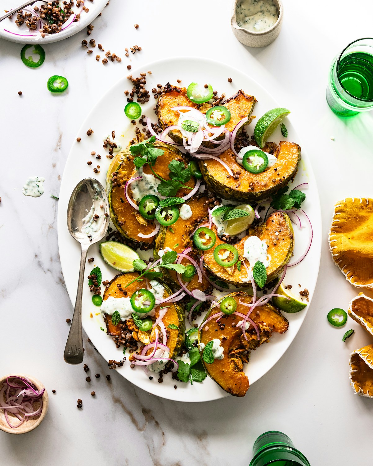 Spiced Roasted Squash