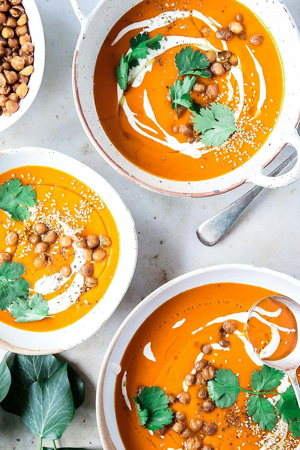 Harissa Spiked, Roasted Pepper Soup, Recipe