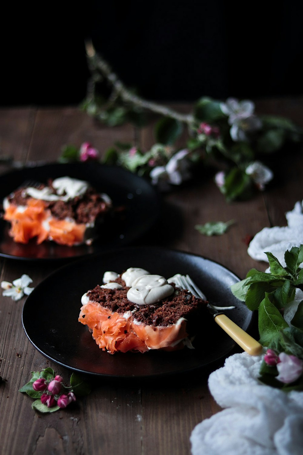 Carrot Cake Loaf with Cardamom-Poached Carrots