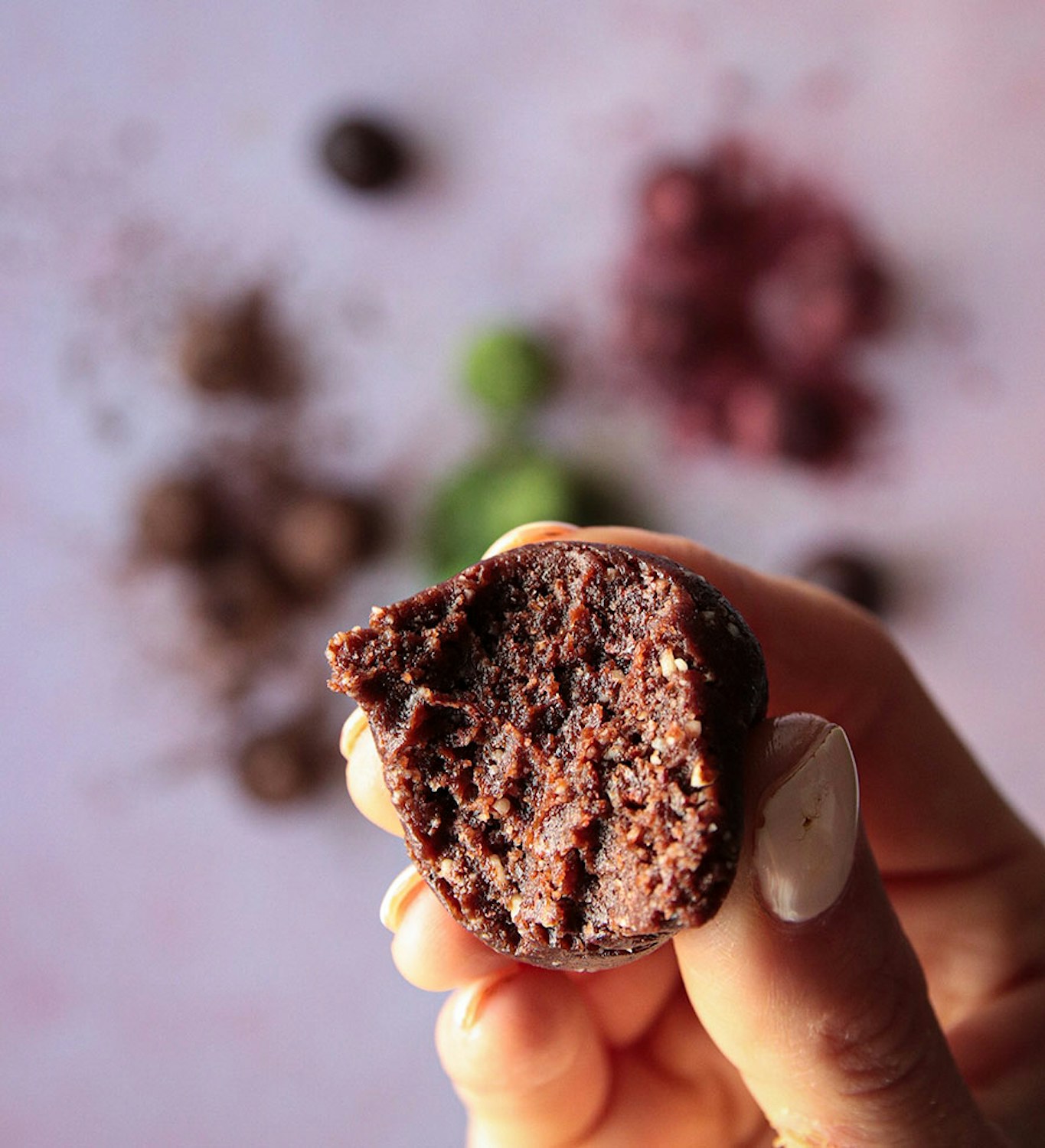 Nutty cacao energy balls
