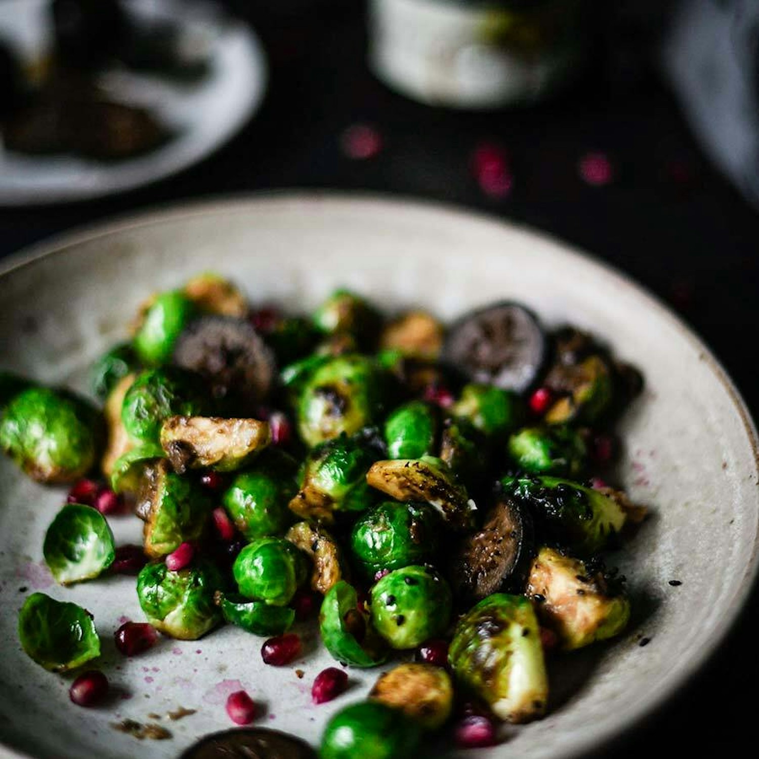 Charred Miso Sprouts