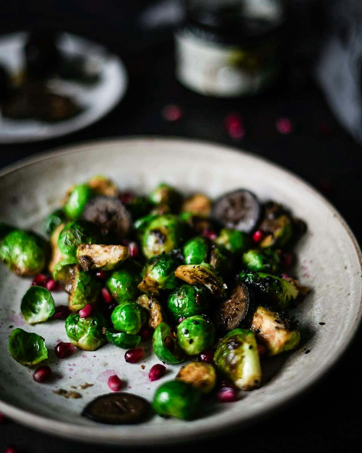 Charred Miso Sprouts